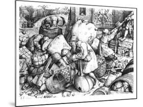 Everyman-Pieter Bruegel the Elder-Mounted Giclee Print