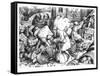 Everyman-Pieter Bruegel the Elder-Framed Stretched Canvas