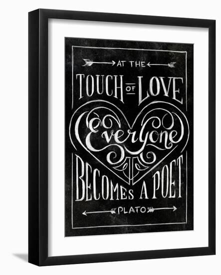 Everyone Becomes-null-Framed Art Print