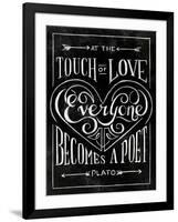 Everyone Becomes-null-Framed Art Print