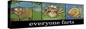 Everyone Farts Poster-Tim Nyberg-Stretched Canvas