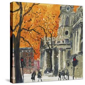 Everyone Welcome, St Martin in the Fields, London-Susan Brown-Stretched Canvas