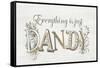Everything Dandy Cream-Morgan Yamada-Framed Stretched Canvas