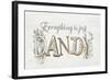 Everything Dandy Cream-Morgan Yamada-Framed Art Print