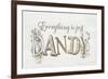 Everything Dandy Cream-Morgan Yamada-Framed Art Print