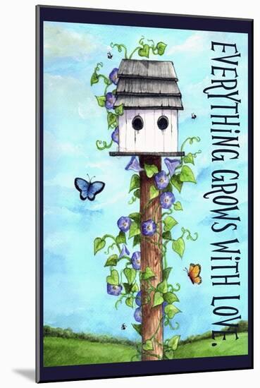 Everything grows with love-Melinda Hipsher-Mounted Giclee Print