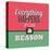 Everything Happens for a Reason 1-Lorand Okos-Stretched Canvas