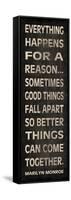 Everything Happens-N. Harbick-Framed Stretched Canvas