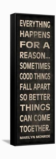 Everything Happens-N. Harbick-Framed Stretched Canvas