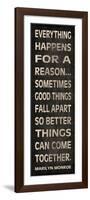 Everything Happens-N. Harbick-Framed Art Print