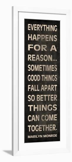 Everything Happens-N. Harbick-Framed Art Print