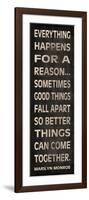 Everything Happens-N. Harbick-Framed Art Print