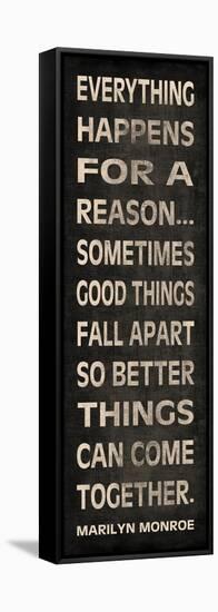 Everything Happens-N. Harbick-Framed Stretched Canvas