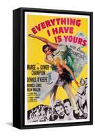 Everything I Have Is Yours, Gower Champion, Marge Champion, 1952-null-Framed Stretched Canvas