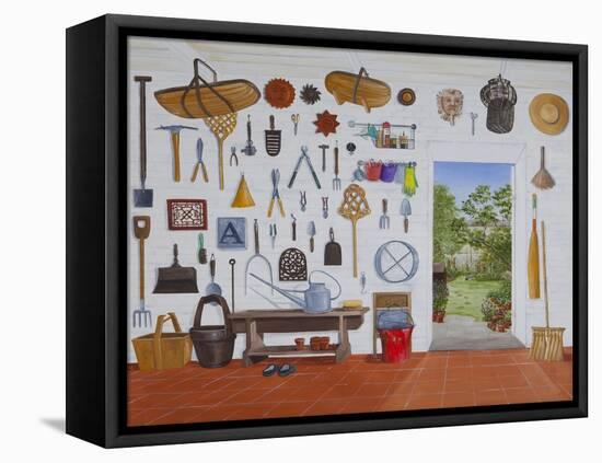 Everything in its Place-Rebecca Campbell-Framed Stretched Canvas