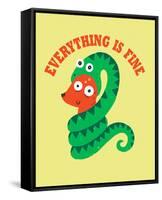 Everything Is Fine-Michael Buxton-Framed Stretched Canvas