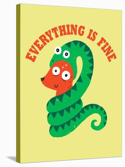 Everything Is Fine-Michael Buxton-Stretched Canvas