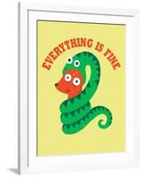 Everything Is Fine-Michael Buxton-Framed Art Print