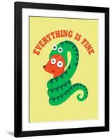 Everything Is Fine-Michael Buxton-Framed Art Print