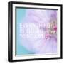 Everything is Going to be Just Fine-Sarah Gardner-Framed Art Print