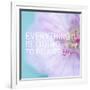 Everything is Going to be Just Fine-Sarah Gardner-Framed Art Print