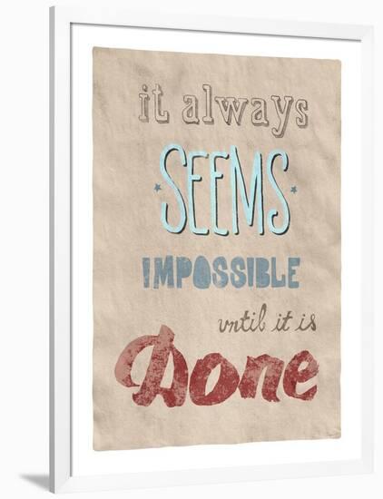 Everything Is Possible Poster-bloomua-Framed Art Print