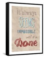 Everything Is Possible Poster-bloomua-Framed Stretched Canvas