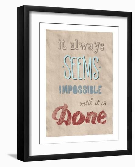 Everything Is Possible Poster-bloomua-Framed Art Print