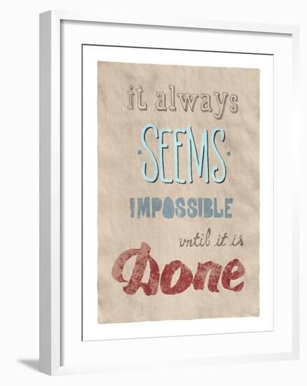 Everything Is Possible Poster-bloomua-Framed Art Print