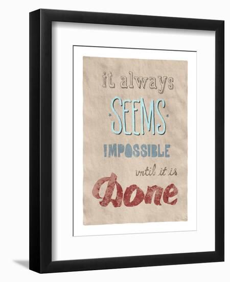 Everything Is Possible Poster-bloomua-Framed Art Print