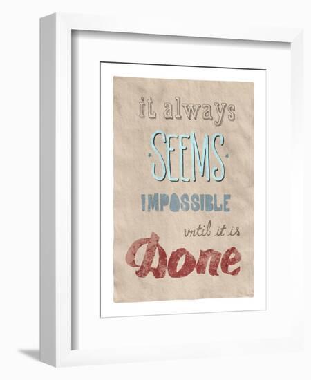 Everything Is Possible Poster-bloomua-Framed Art Print