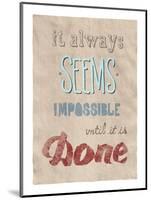 Everything Is Possible Poster-bloomua-Mounted Art Print