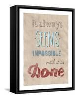 Everything Is Possible Poster-bloomua-Framed Stretched Canvas