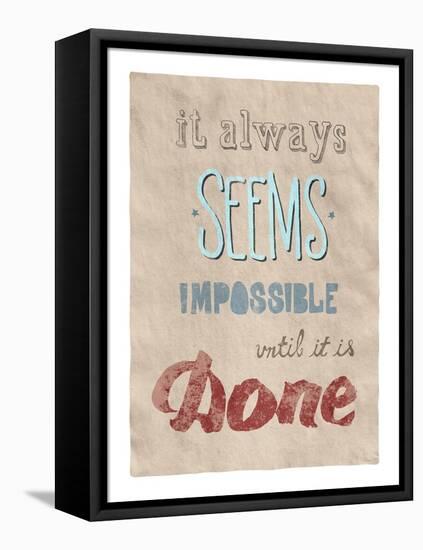 Everything Is Possible Poster-bloomua-Framed Stretched Canvas