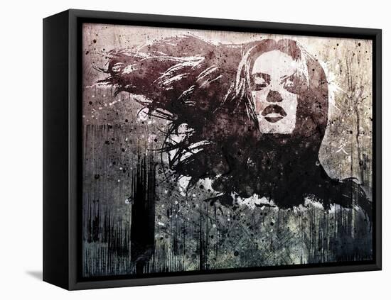 Everything Reminds Me of Her-Alex Cherry-Framed Stretched Canvas