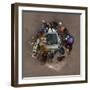 Everything's not lost, 2021 (Collage on canvas)-Teis Albers-Framed Giclee Print