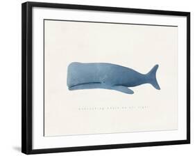 Everything Whale Be All Right-Leah Straatsma-Framed Art Print