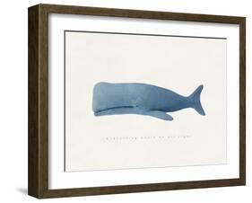 Everything Whale Be All Right-Leah Straatsma-Framed Art Print