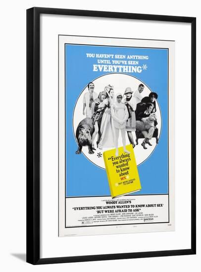 Everything You Always Wanted to Know About Sex,1972-null-Framed Giclee Print