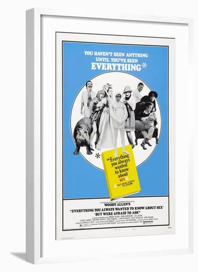 Everything You Always Wanted to Know About Sex,1972-null-Framed Giclee Print