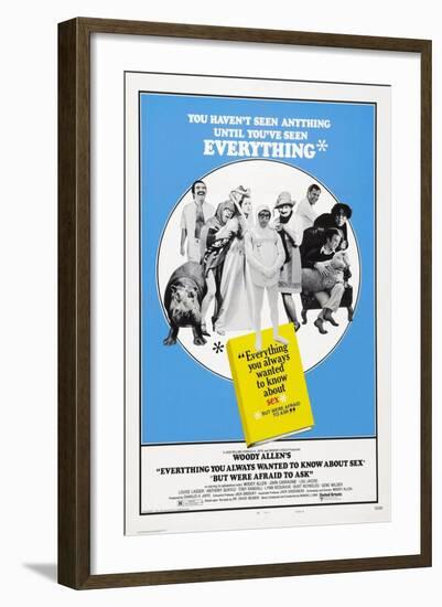 Everything You Always Wanted to Know About Sex,1972-null-Framed Giclee Print