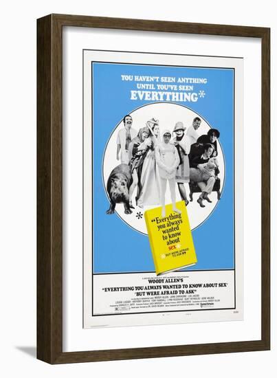 Everything You Always Wanted to Know About Sex,1972-null-Framed Giclee Print