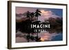 Everything you can Imagine is Real-Lantern Press-Framed Art Print