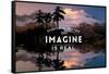 Everything you can Imagine is Real-Lantern Press-Framed Stretched Canvas