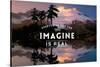 Everything you can Imagine is Real-Lantern Press-Stretched Canvas