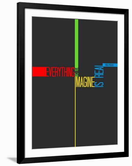 Everything you Imagine Poster-NaxArt-Framed Premium Giclee Print