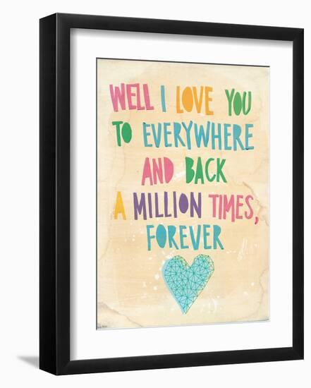 Everywhere And Back-Paula Mills-Framed Art Print