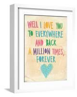 Everywhere And Back-Paula Mills-Framed Art Print