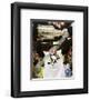 Evgeni Malkin Game 7 - 2008-09 NHL Stanley Cup Finals With Trophy-null-Framed Photographic Print