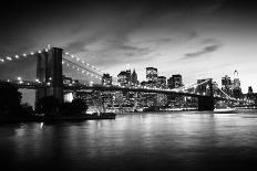 New York at Night with Blue Hue-Evgeny_D-Photographic Print